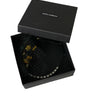 Dolce & Gabbana Black Lemons Sicily Purple Crystal Net Headband Diadem