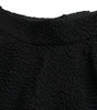 Dolce & Gabbana Black High Waist A-line Knee Length Skirt