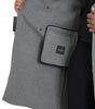 Dolce & Gabbana Gray Double Trench Coat Cashmere Jacket