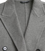 Dolce & Gabbana Gray Double Trench Coat Cashmere Jacket