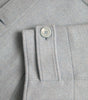 Dolce & Gabbana Light Blue Wool Button Trench Coat Jacket