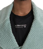 Dolce & Gabbana Blue Double Breasted Corduroy Cotton Jacket