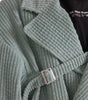 Dolce & Gabbana Blue Double Breasted Corduroy Cotton Jacket