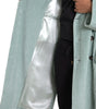 Dolce & Gabbana Blue Double Breasted Corduroy Cotton Jacket