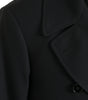 Dolce & Gabbana Black Double Breasted Trench Coat Jacket