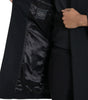 Dolce & Gabbana Black Single Breasted Trench Coat Jacket