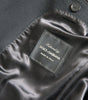 Dolce & Gabbana Black Single Breasted Trench Coat Jacket