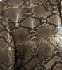 Dolce & Gabbana Beige Exotic Leather Biker Blouson Jacket