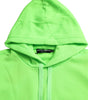 Dolce &amp; Gabbana Neon Green Hooded Top Pullover Sweater