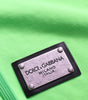 Dolce &amp; Gabbana Neon Green Hooded Full Zip Top Sweater