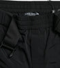 Dolce & Gabbana Black Red Leopard Print Nylon Jogger Pants