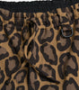 Dolce & Gabbana Brown Leopard Print Polyester Jogger Pants