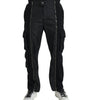 Dolce & Gabbana Black Cotton Blend Skinny Pants