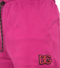 Dolce & Gabbana Pink Logo Cargo Cotton Jogger Sweatpants Pants
