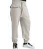 Dolce & Gabbana Off White Viscose Cargo Jogger Sweatpants Pants