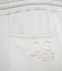 Dolce & Gabbana Off White Viscose Cargo Jogger Sweatpants Pants