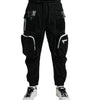 Dolce & Gabbana Black Nylon Cargo Jogger Men Sweatpants Pants