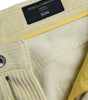 Dolce & Gabbana Yellow Corduroy Logo Plaque Skinny Denim Jeans