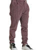 Dolce & Gabbana Purple Corduroy Cotton Stretch Skinny Pants
