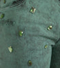 Dolce & Gabbana Green Crystals Cotton Stretch Slim Jeans