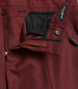 Dolce & Gabbana Maroon Wool Men Skinny Dress Pants