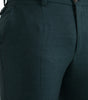 Dolce & Gabbana Green Wool Skinny Slim Dress Pants
