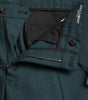 Dolce & Gabbana Green Wool Skinny Slim Dress Pants
