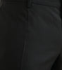 Dolce & Gabbana Black Wool Silk Skinny Dress Pants