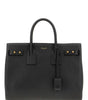 Saint Laurent Black Calf Leather Sac De Jour Handbag