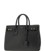 Saint Laurent Black Calf Leather Sac De Jour Handbag