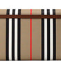 Burberry Hannah Icon Stripe Archive Tan E-Canvas Leather Wallet Crossbody Bag