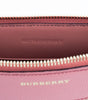Burberry Peyton House Check Derby Cinnamon Red Grain Leather Pouch Crossbody Bag