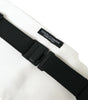 Dolce & Gabbana White Men Wide Waist Silk Belt Cummerbund
