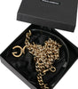 Dolce & Gabbana Brown Leopard Handbag Accessory Shoulder Strap