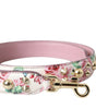 Dolce & Gabbana Pink Floral Handbag Accessory Shoulder Strap