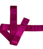 Dolce & Gabbana Fuchsia Pink Silk Waist Women Belt