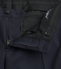 Dolce & Gabbana Dark Blue Wool Slim Fit Formal Pants