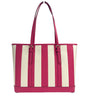 Grand sac fourre-tout en PVC Jet Set Travel TZ de Michael Kors, rose