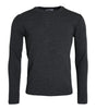 Dolce &amp; Gabbana Dark Gray Wool Crew Neck Pullover Sweater