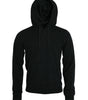 Dolce &amp; Gabbana Dark Gray Cashmere Hooded Pullover Sweater
