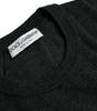 Dolce &amp; Gabbana Dark Gray Wool Crew Neck Pullover Sweater