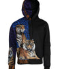 Dolce &amp; Gabbana Multicolor Tiger Hooded Sweatshirt Sweater