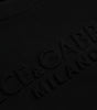 Dolce &amp; Gabbana Black Cotton Long Sleeves Sweatshirt Sweater