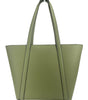 Michael Kors Large Pratt Shoulder Zip Tote Bag Light Sage