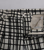 Dolce & Gabbana Elegant Striped Cotton-Linen Shorts