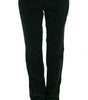 Dolce &amp; Gabbana Elegant Green Cotton Blend Trousers