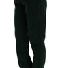 Dolce &amp; Gabbana Elegant Green Cotton Blend Trousers