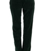Dolce &amp; Gabbana Elegant Green Cotton Blend Trousers