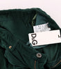 Dolce &amp; Gabbana Elegant Green Cotton Blend Trousers