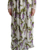 Dolce & Gabbana White Floral Embroidered Maxi Dress